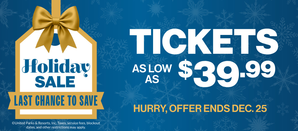 Tickets as low as $39.99