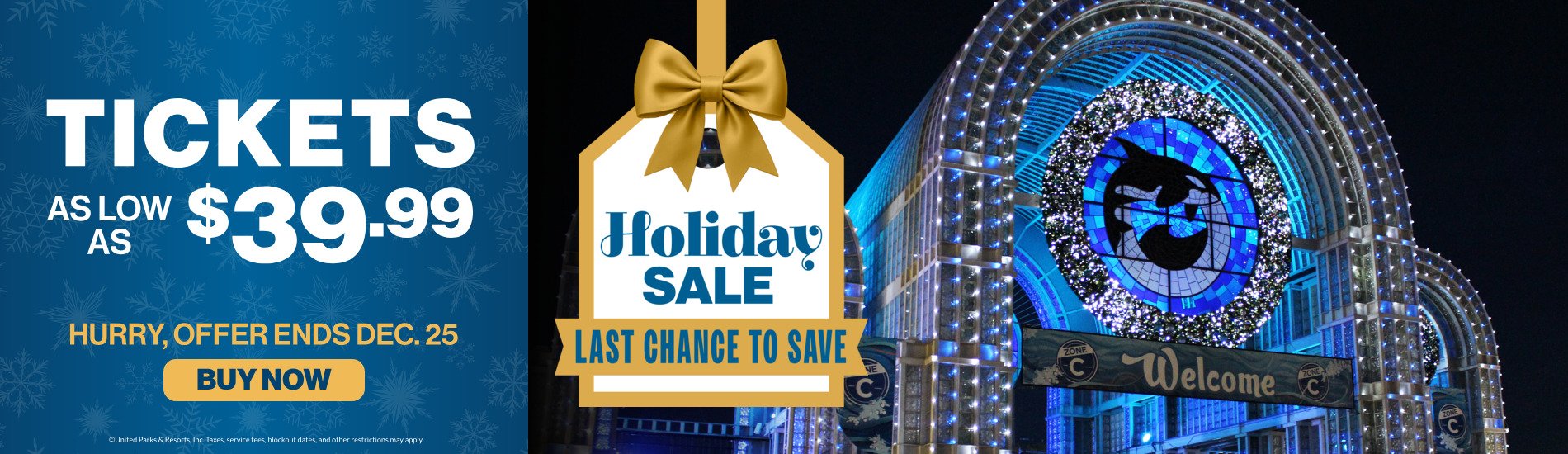 Tickets as low as $39.99