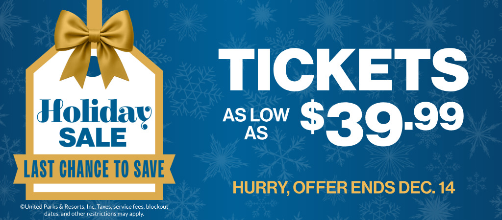 Tickets as low as 39.99