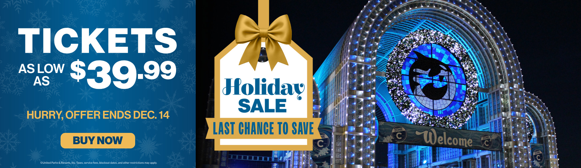 Tickets as low as 39.99