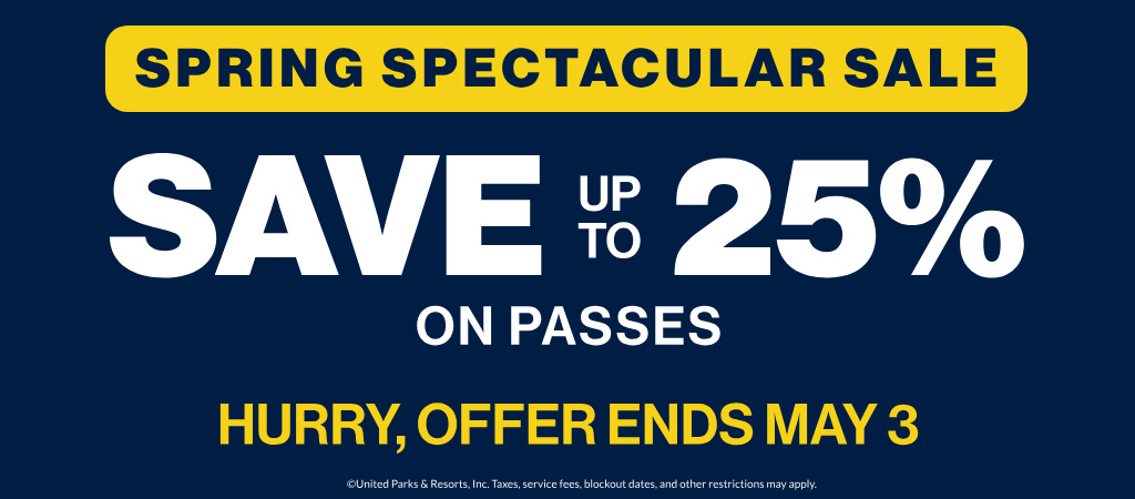 Save up to 25% on Passes