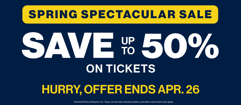 Save up to 50% on Tickets