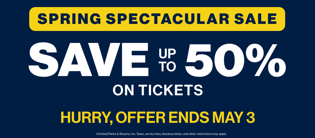 Save up to 50% on Tickets