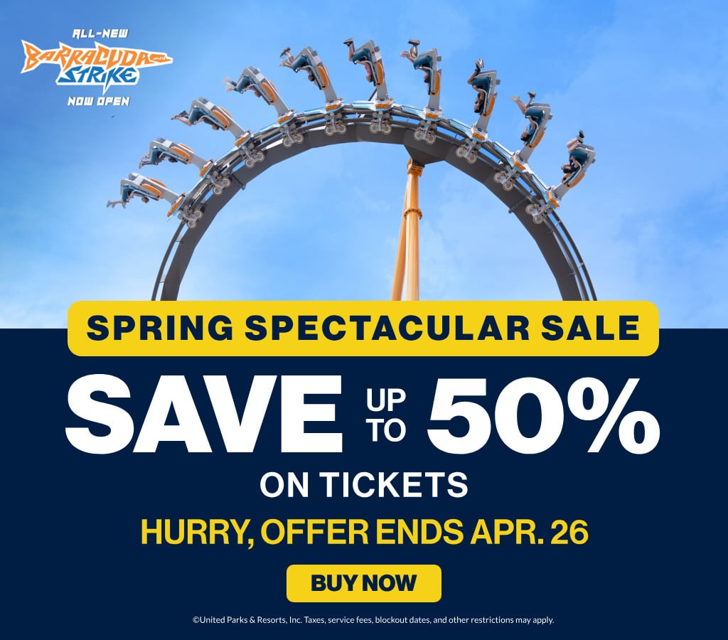 Save up to 50% on Tickets