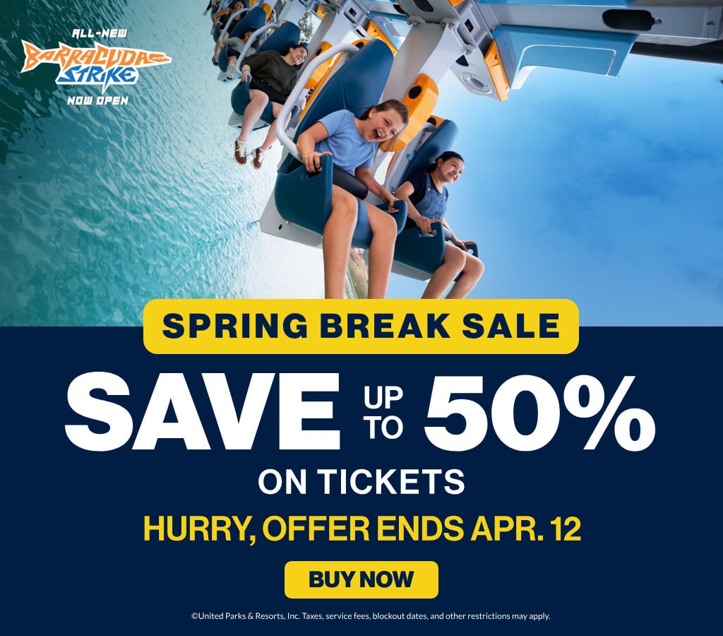 Save up to 50% on Tickets
