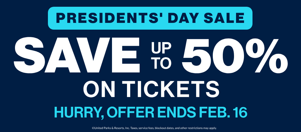 Save up to 50% on Tickets