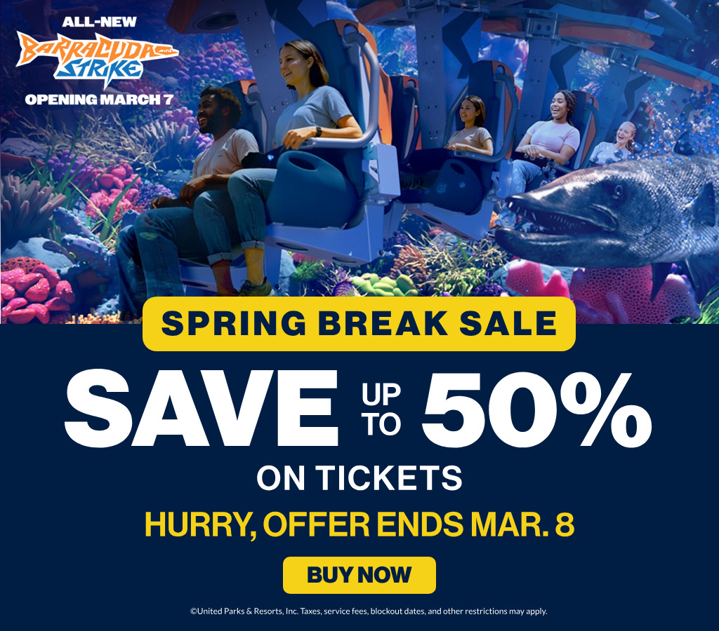 Save up to 50% on Tickets