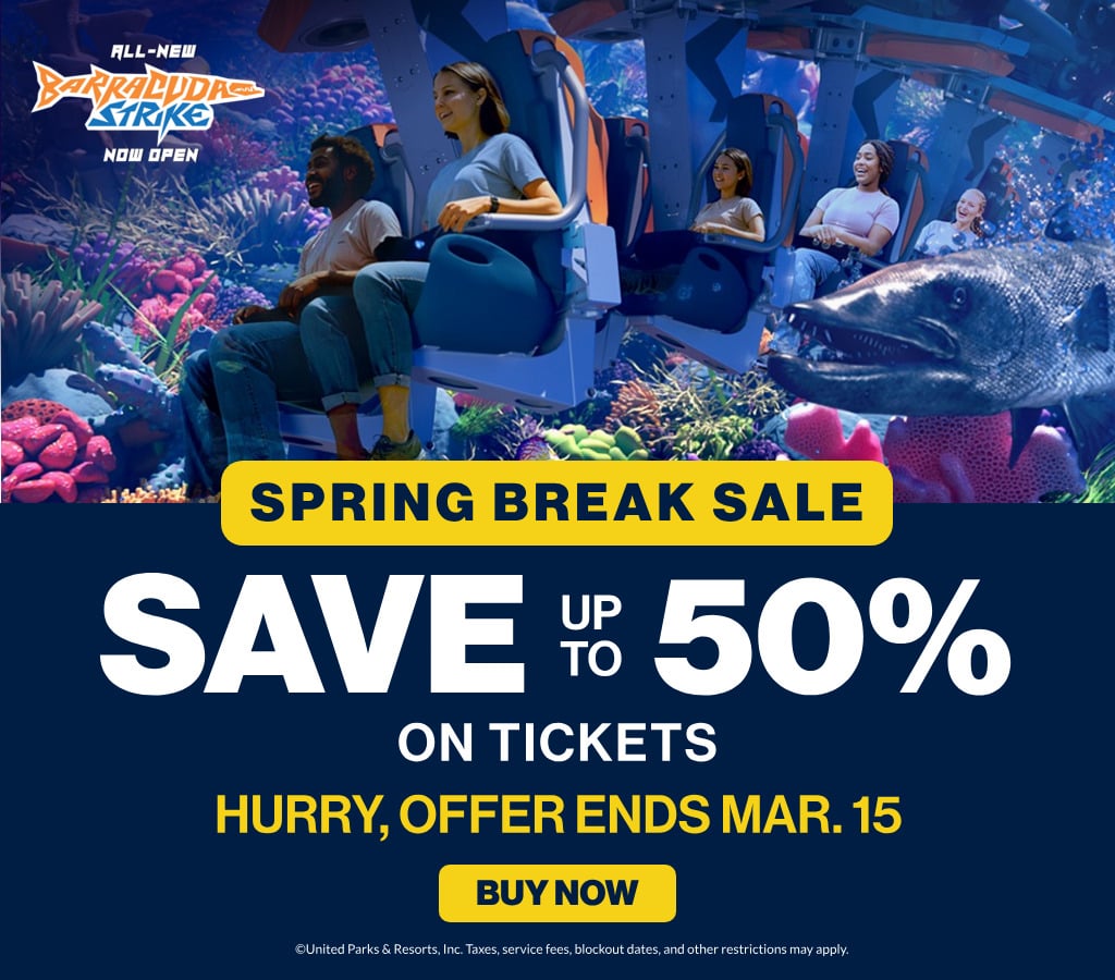 Save up to 50% on Tickets