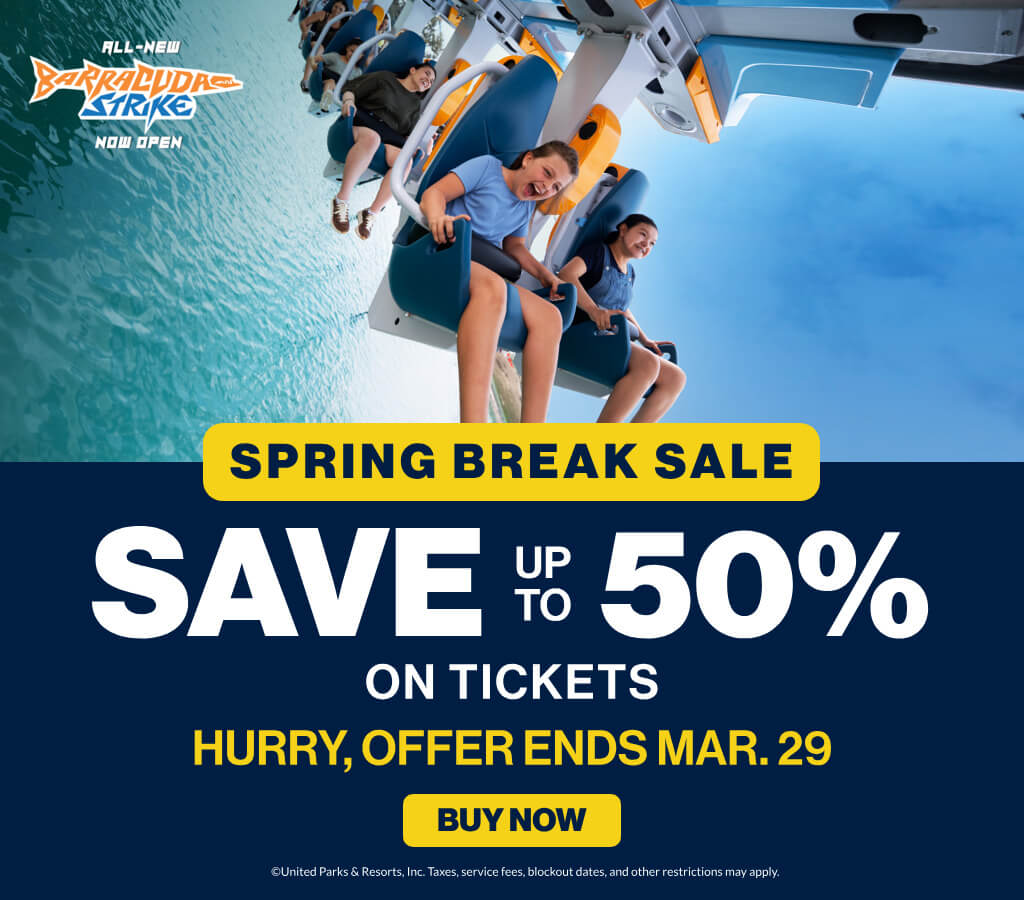 Save up to 50% on Tickets