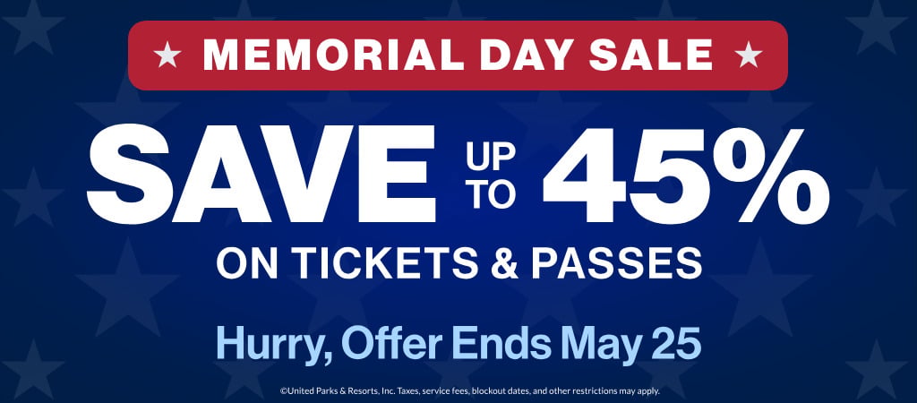 Save up to 45% on Tickets & Passes