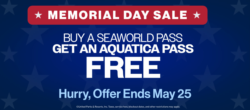 Buy SeaWorld Get Aquatica Free