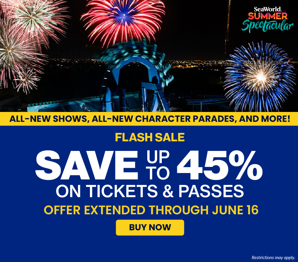 Save up to 45% on Tickets and Passes