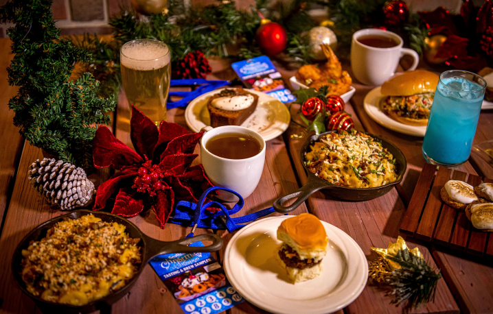Assorted items available at SeaWorld San Antonio Christmas Celebration.