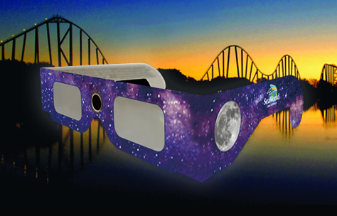 Eclipse Glasses at SeaWorld San Antonio.