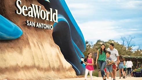 SeaWorld San Antonio Park Entrance