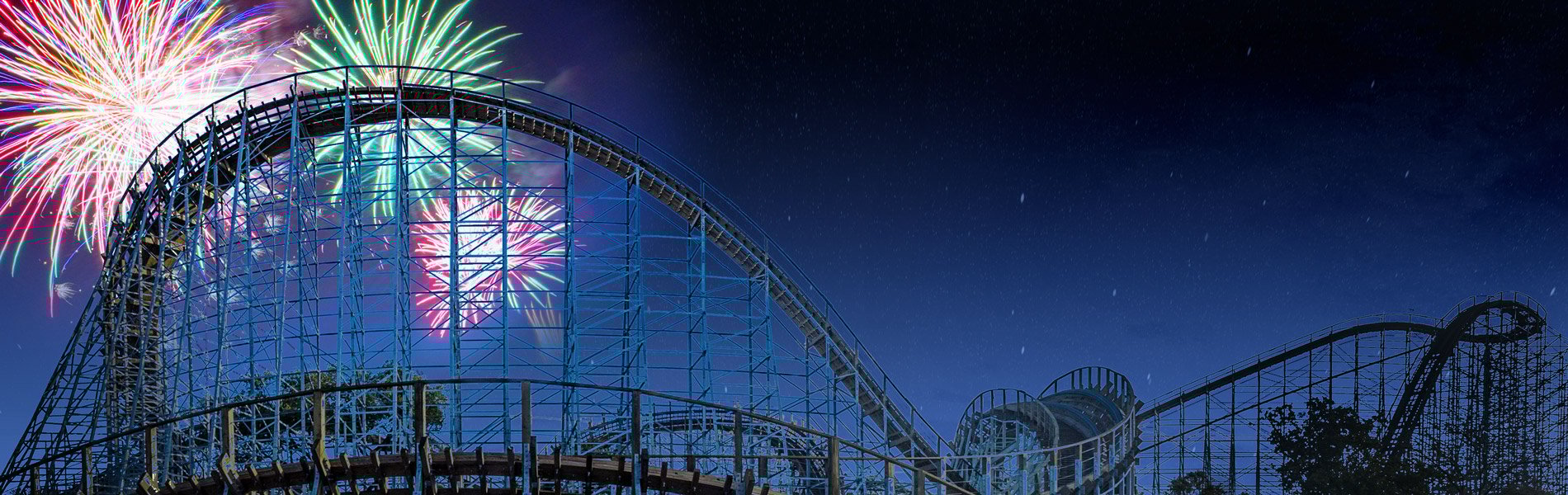 Fireworks over Texas Stringray