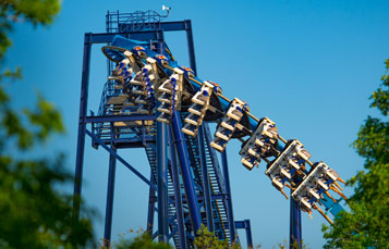 Great White Roller Coaster at SeaWorld San Antonio, Texas