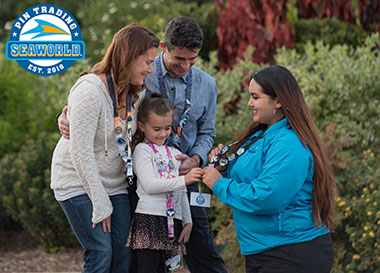 Pin Trading program at SeaWorld San Diego