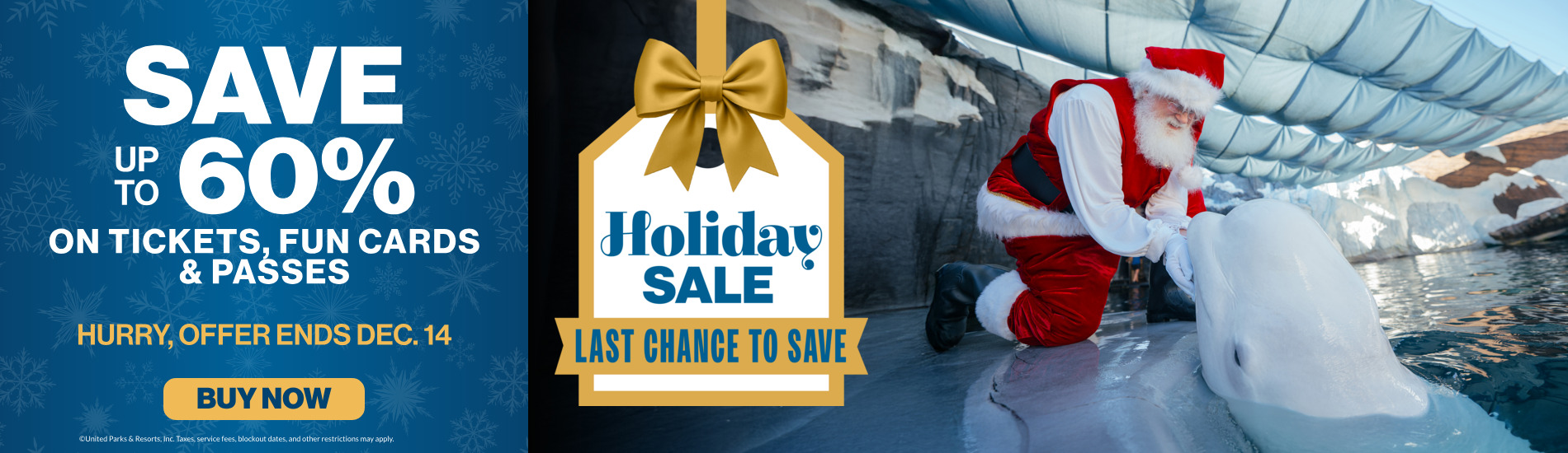 SeaWorld San Diego Holiday Sale