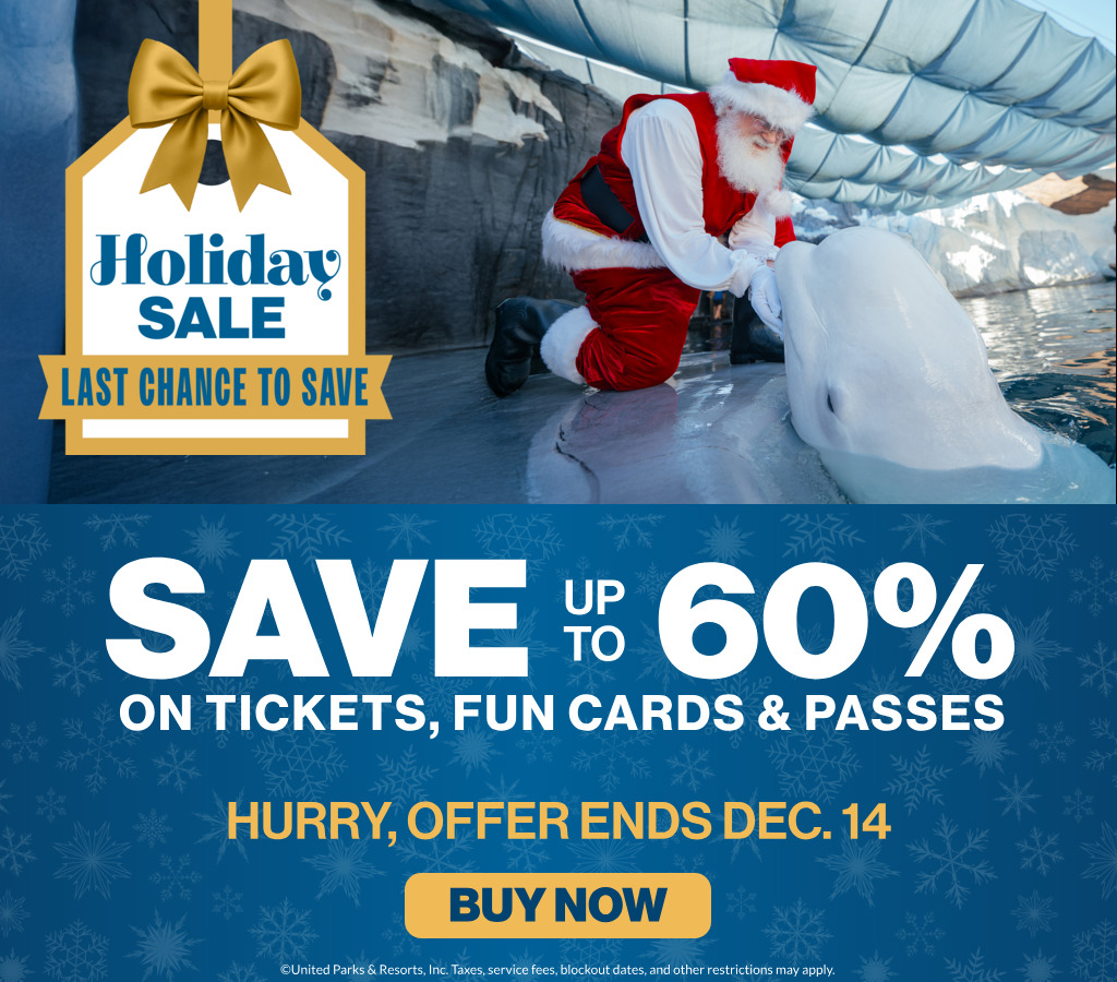 SeaWorld San Diego Holiday Sale