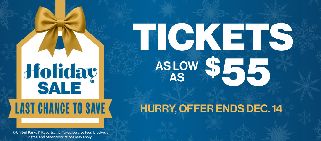 SeaWorld San Diego Holiday Sale