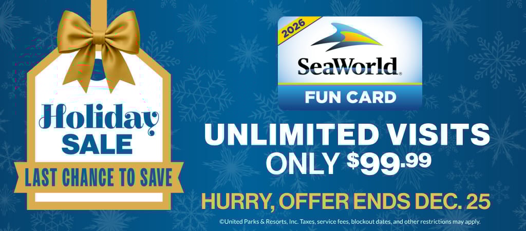 SeaWorld San Diego Holiday Sale