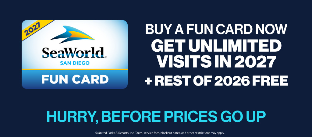 Save on Fun Cards at SeaWorld San Diego