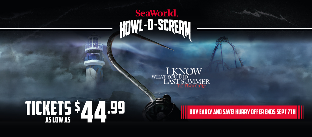 Howl-O-Scream Sale - Tickets as low as $44.99 when you buy 2+