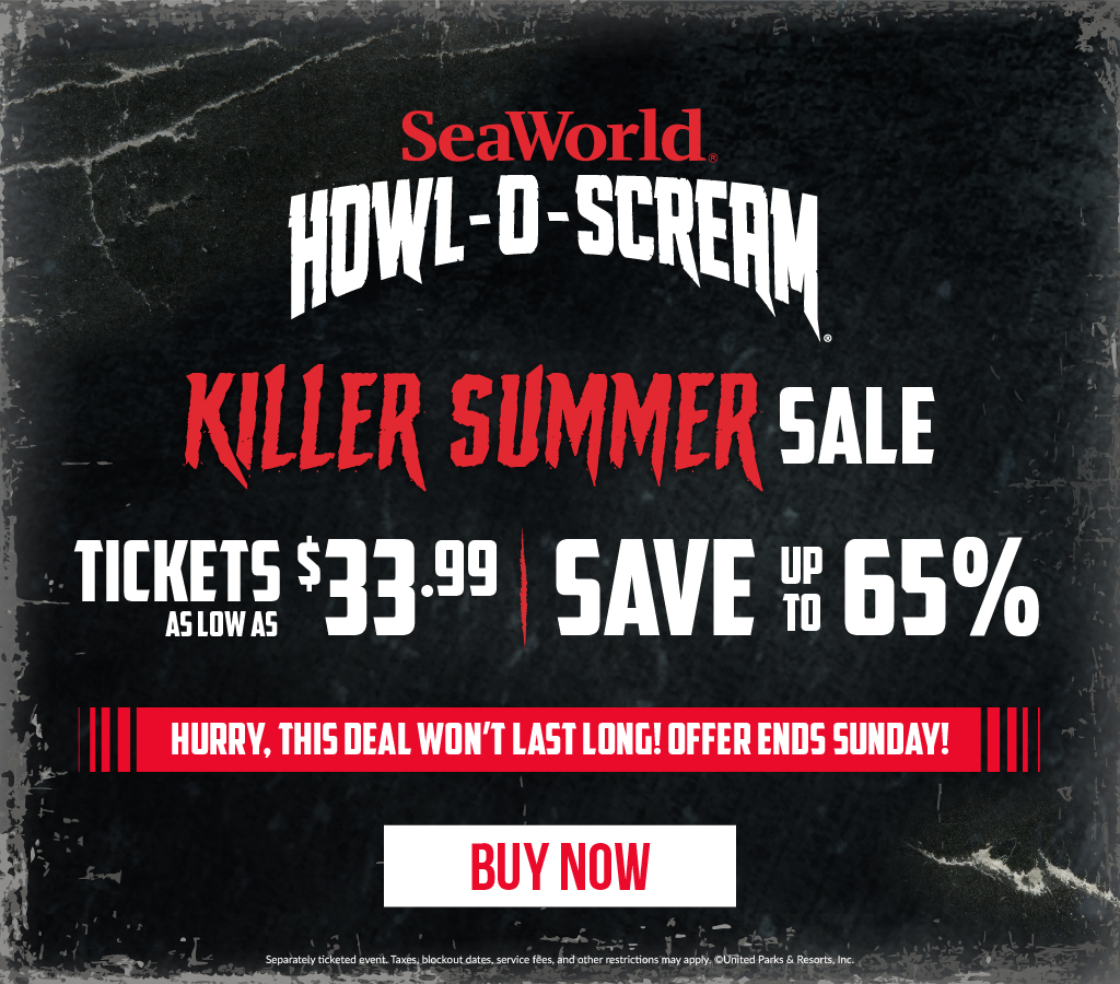 Howl-O-Scream Killer Summer Sale