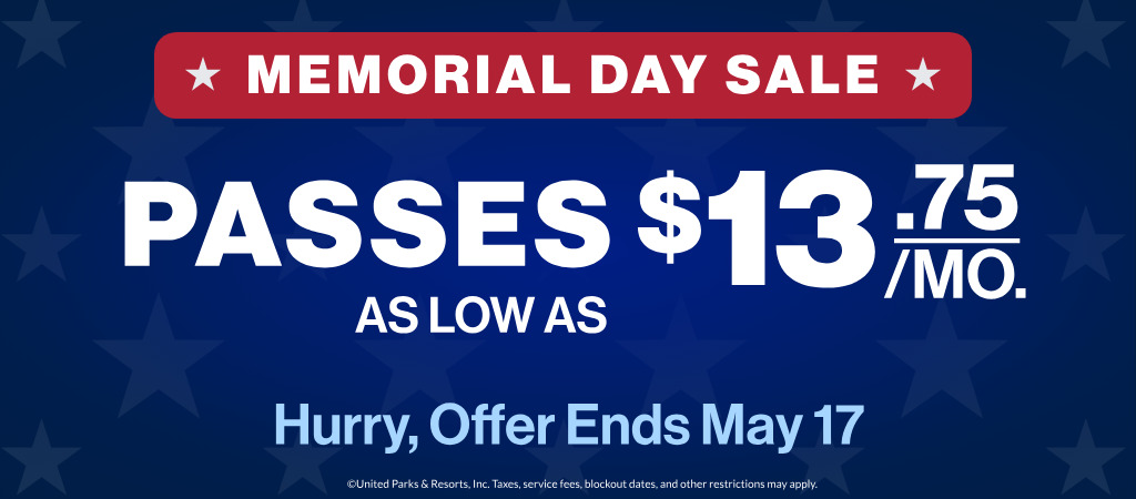 Memorial Day Sale: Passes as low as $13/mo.