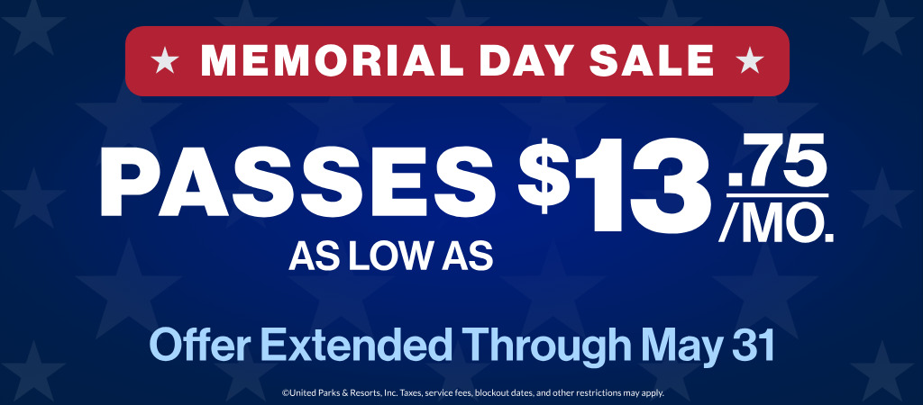 Memorial Day Sale: Passes as low as $13/mo.
