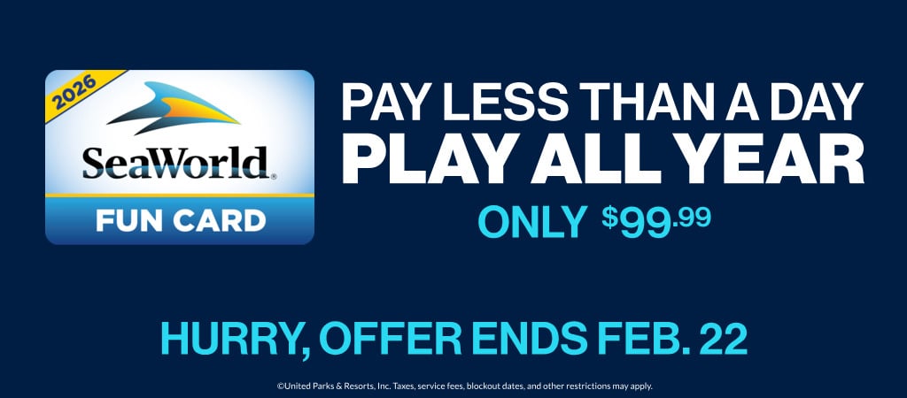 SeaWorld San Diego February Promos