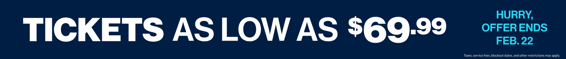 SeaWorld San Diego February Promos