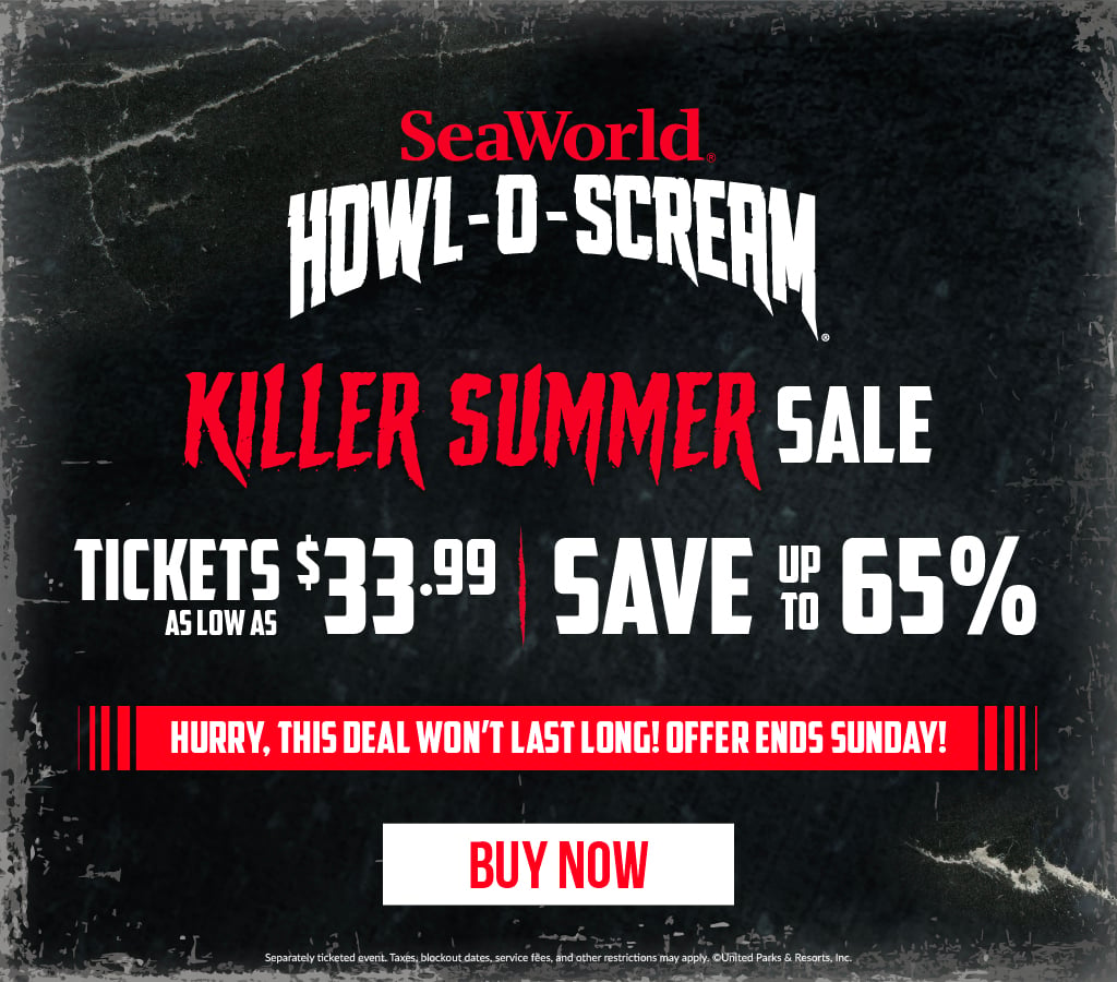 Howl-O-Scream Killer Summer Sale