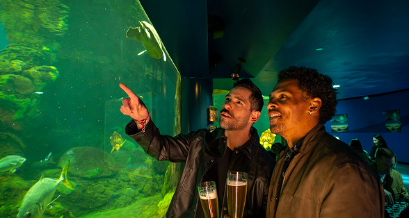 Chess people playing.