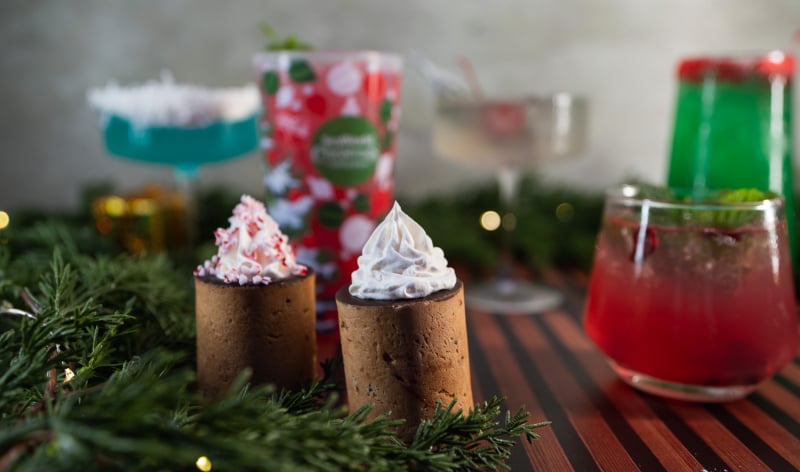 Festive holiday drinks