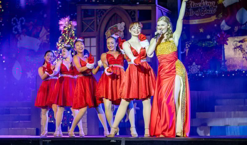 A Stocking Full of Soul performers on stage