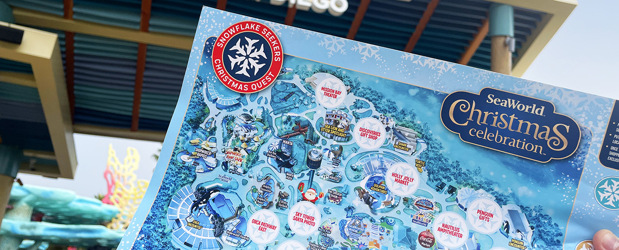 Snowflake Seekers A Christmas Quest map