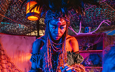 Misfortune vignette during SeaWorld Howl-O-Scream