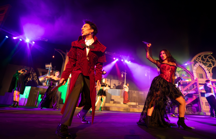 Halloween stage show