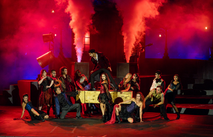 Halloween stage show