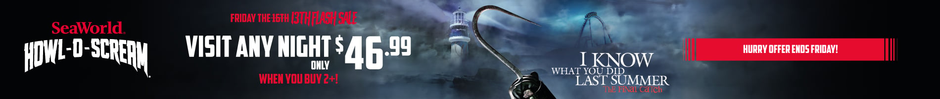 SeaWorld San Diego Howl-O-Scream 2026
