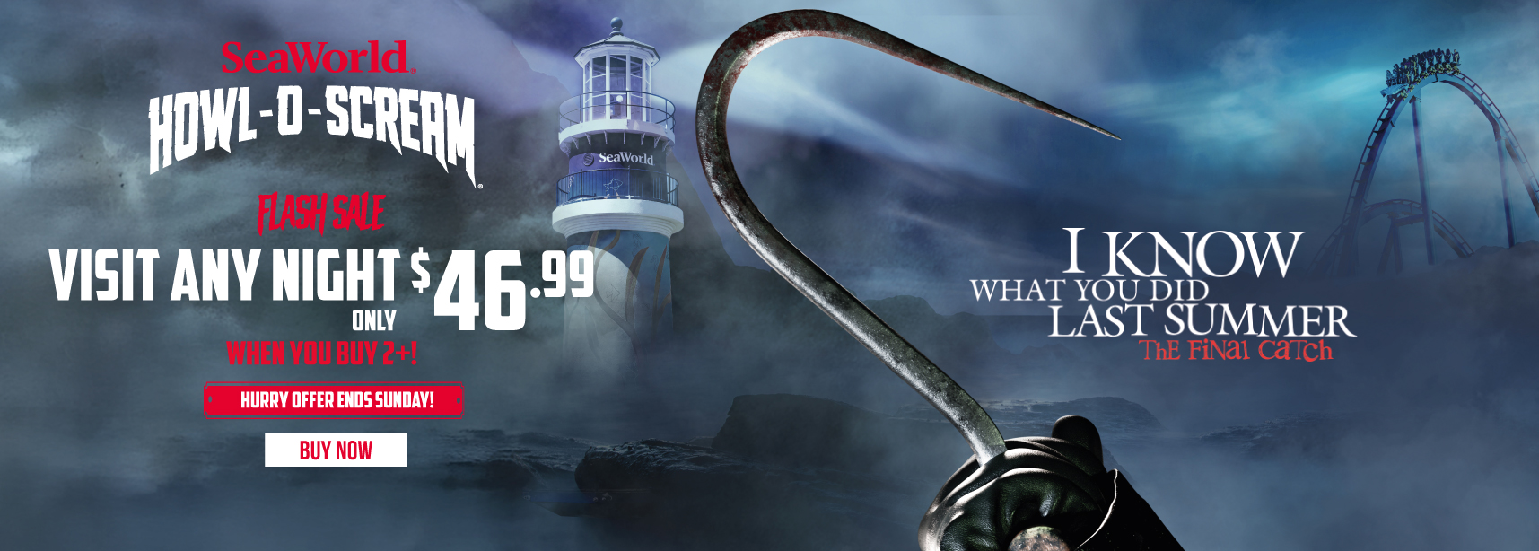 SeaWorld San Diego Howl-O-Scream Flash Sale 2026