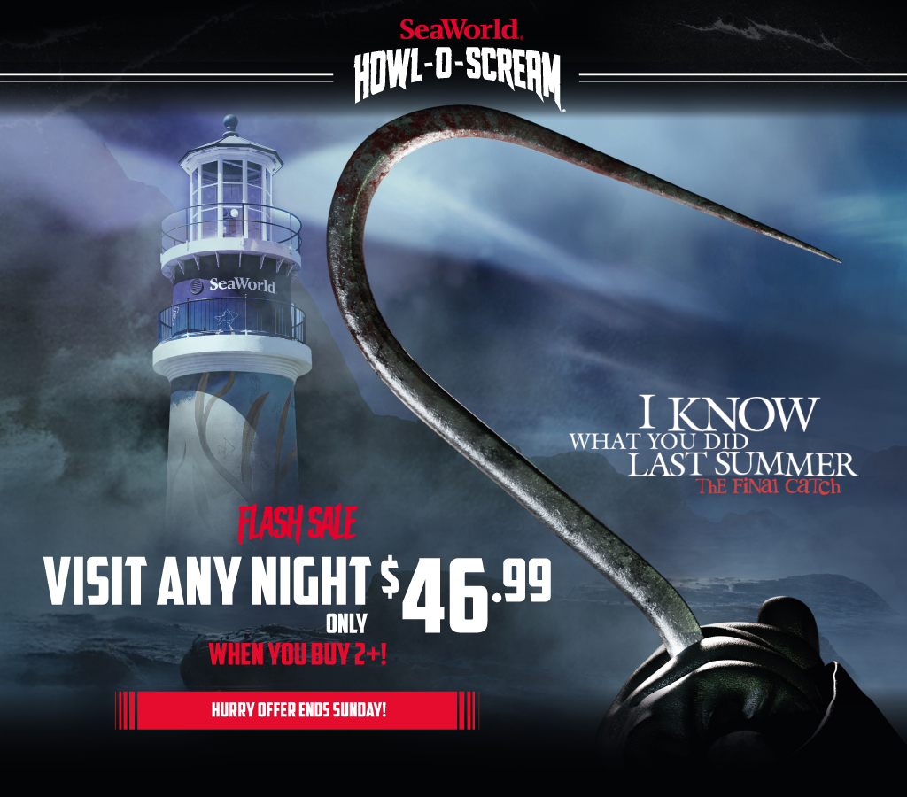 SeaWorld San Diego Howl-O-Scream Flash Sale 2026