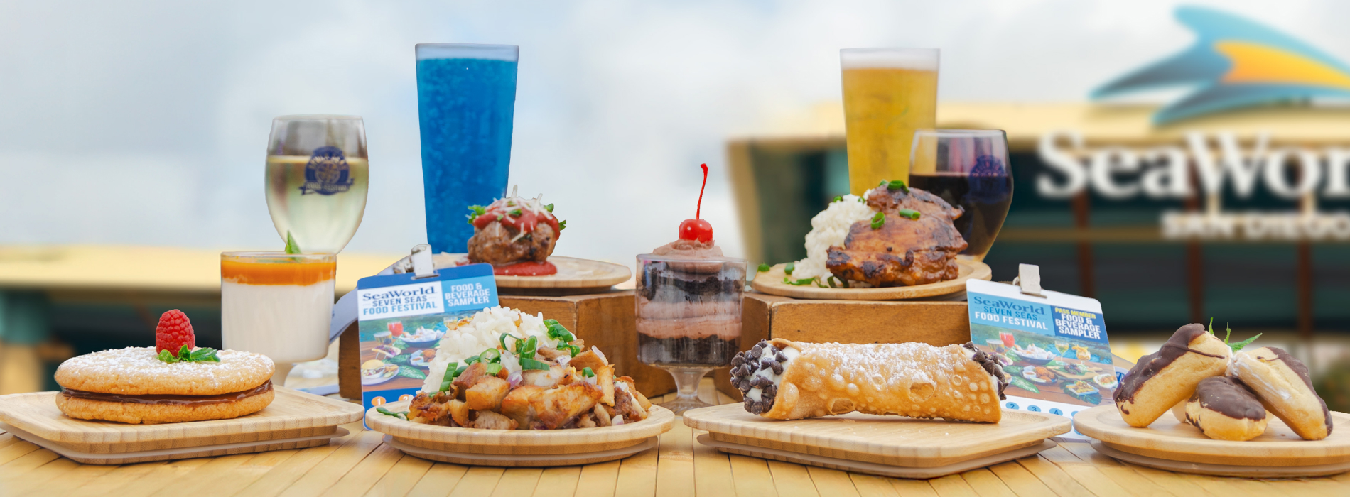 Food at SeaWorld San Diego