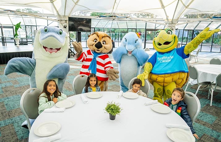 Shamu and Crew breakfast at SeaWorld San Diego