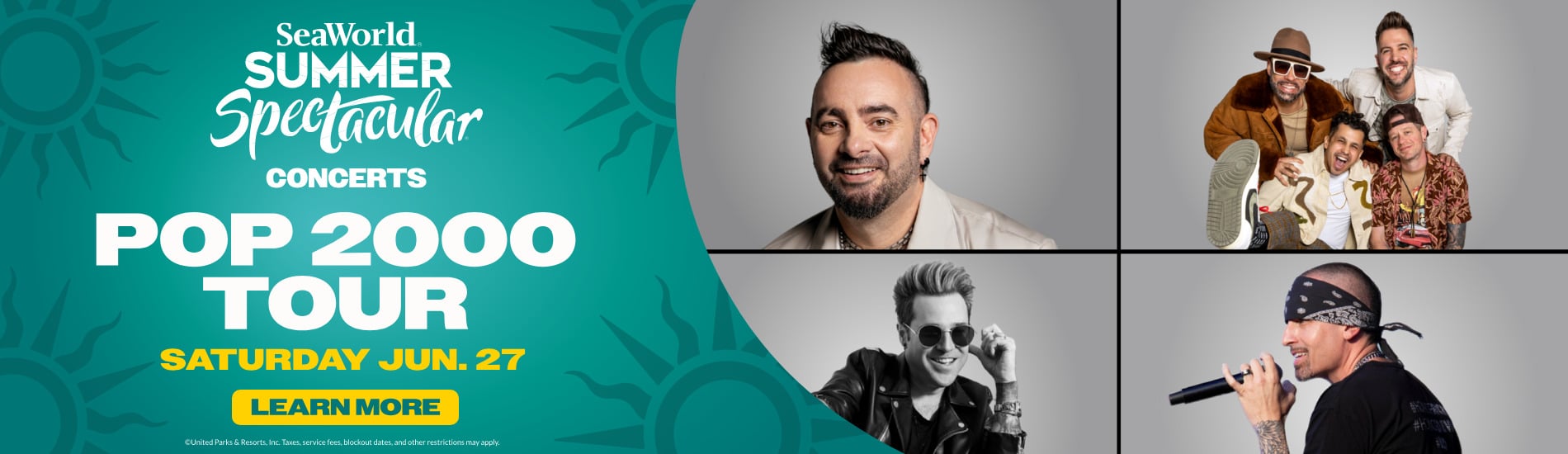 SeaWorld San Diego Summer Concerts Pop 2000 Tour June 27