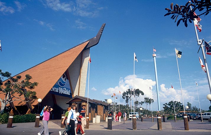 SeaWorld historic entrance