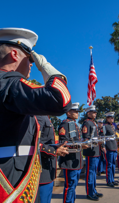 Memorial Day Ceremony at SeaWorld San Diego