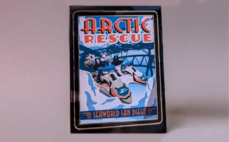 Arctic Rescue Poster Pin